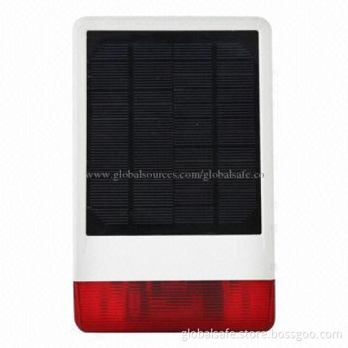 Solar Power Outdoor Wireless Siren with 868MHz
